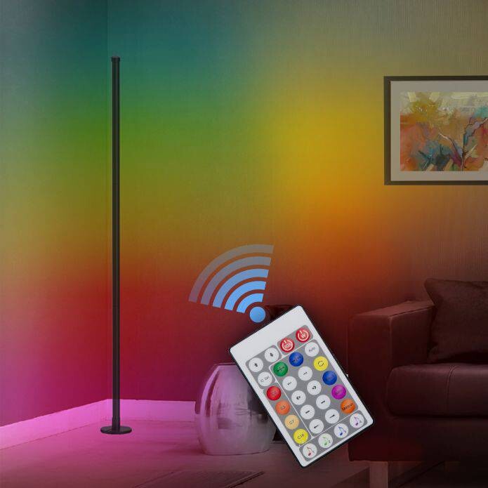 Näve Leuchten LED-Dekostehleuchte NV5269361 bunt Aluminium H/D: ca. 150x3 cm 180 Brennstellen