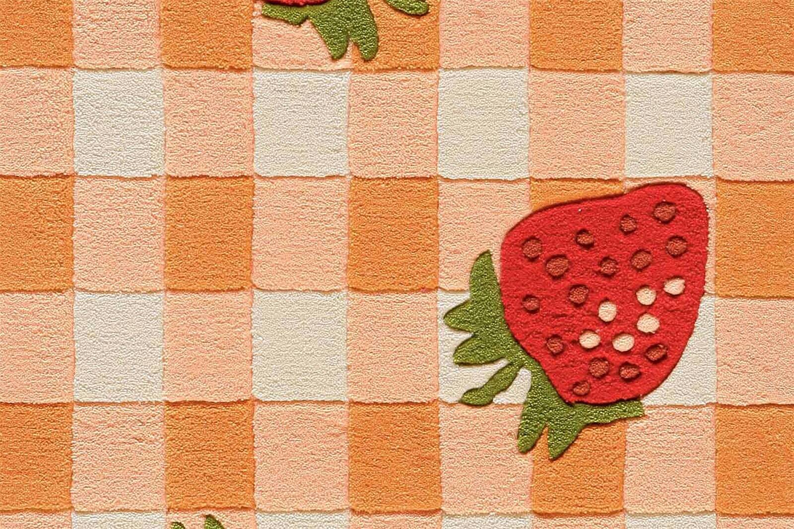 Arte Espina Kurzflorteppich Joy 996 rot B/L: ca. 70x140 cm