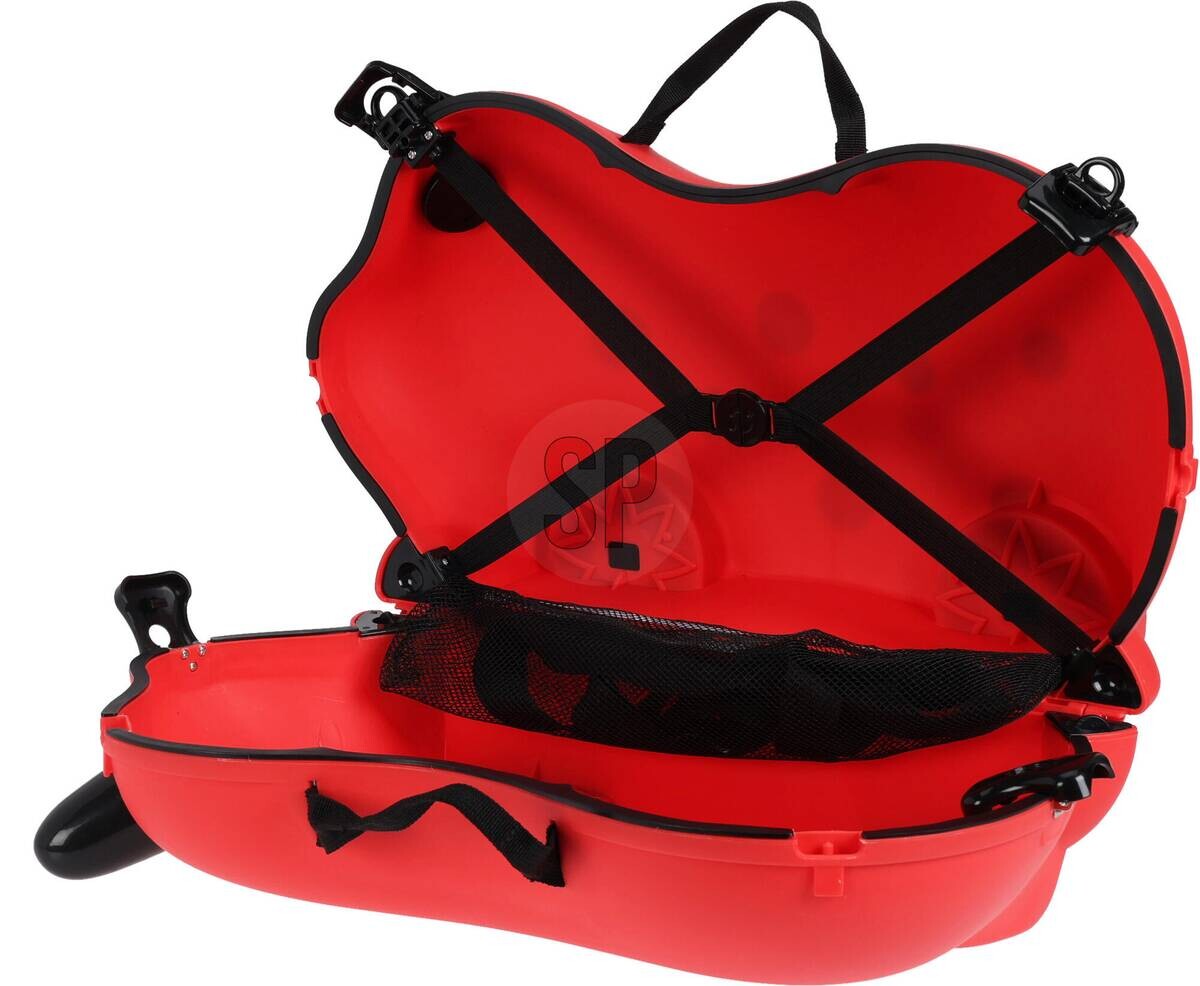 Kinder Sitzkoffer rot Polypropylen B/H/L: ca. 54x23x33,5 cm