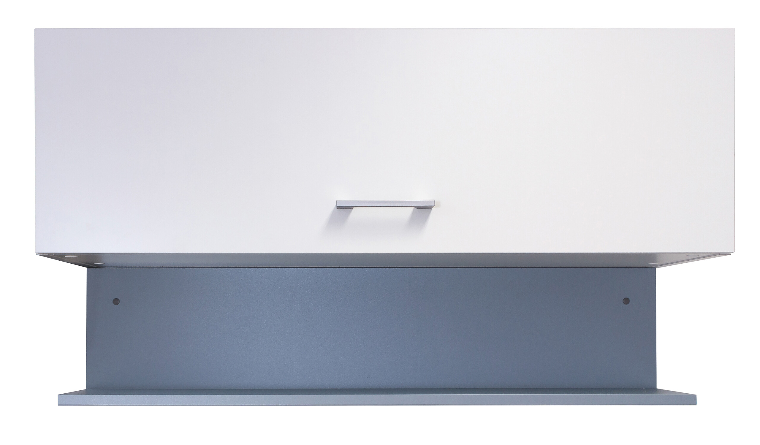 Flex-Well Eckregal Lucca blau B/H/T: ca. 100x23x19 cm Flex-Well Eckregal Lucca blau B/H/T: ca. 100x23x19 cm