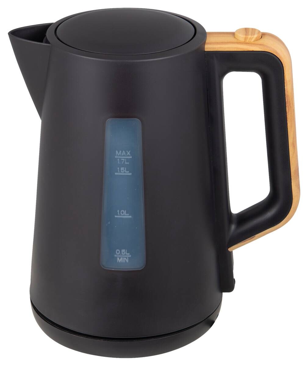 BERGNER Wasserkocher schwarz Polypropylen B/H/L: ca. 17x24x22 cm ca. 1,7 l