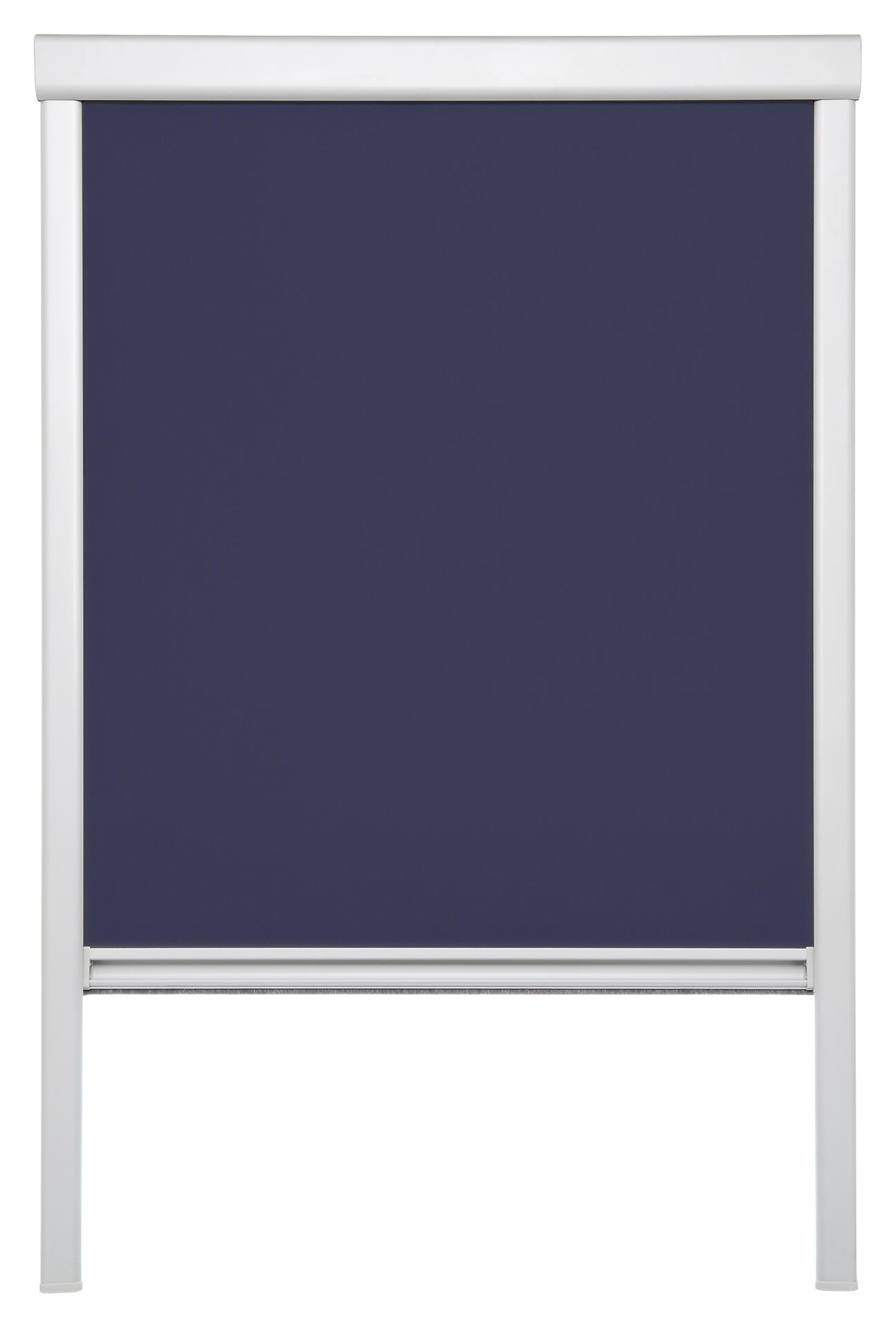 LICHTBLICK Dachfensterrollo Skylight VD blau B/L: ca. 38,3x80 cm