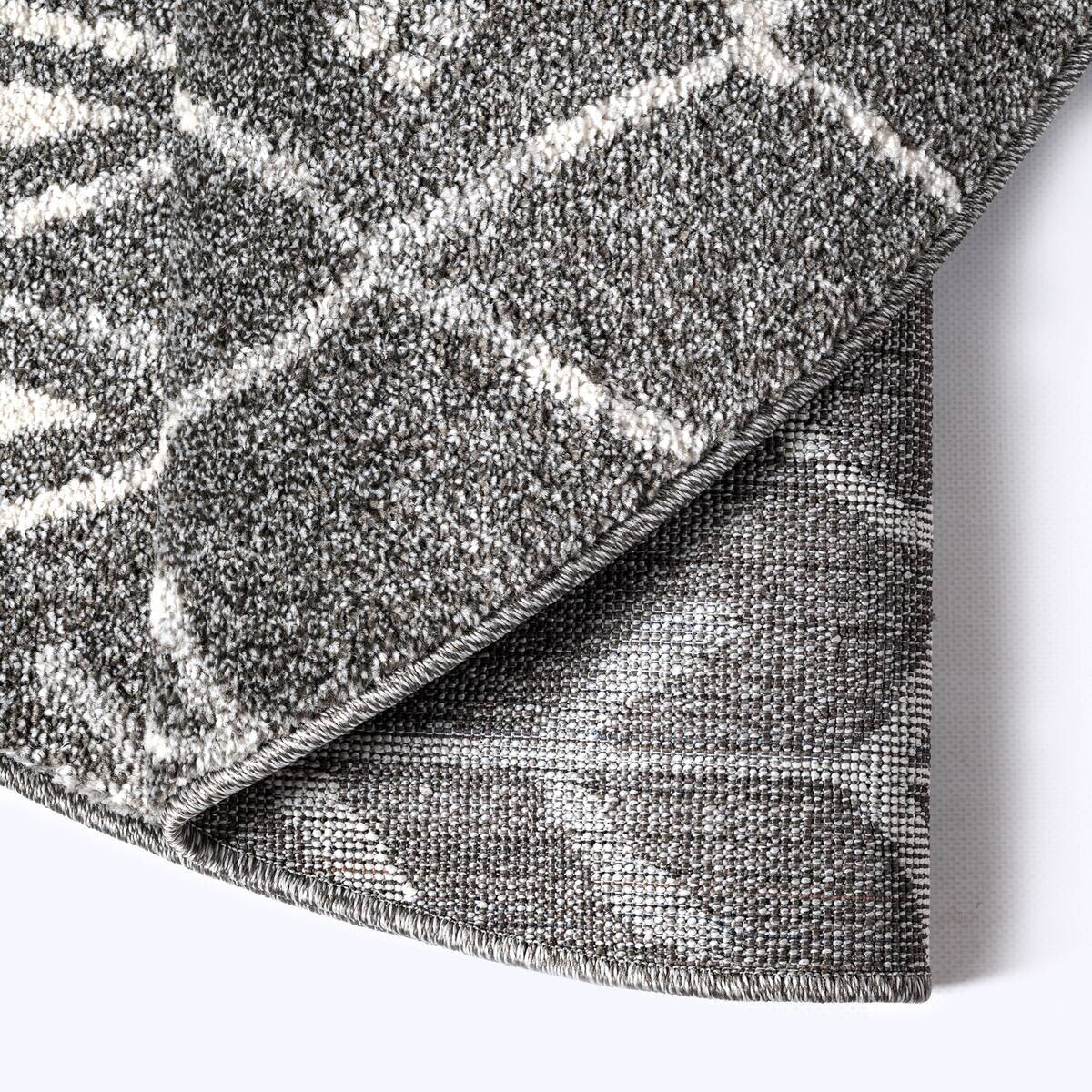 Sanat Teppich anthrazit B/L: ca. 150x150 cm