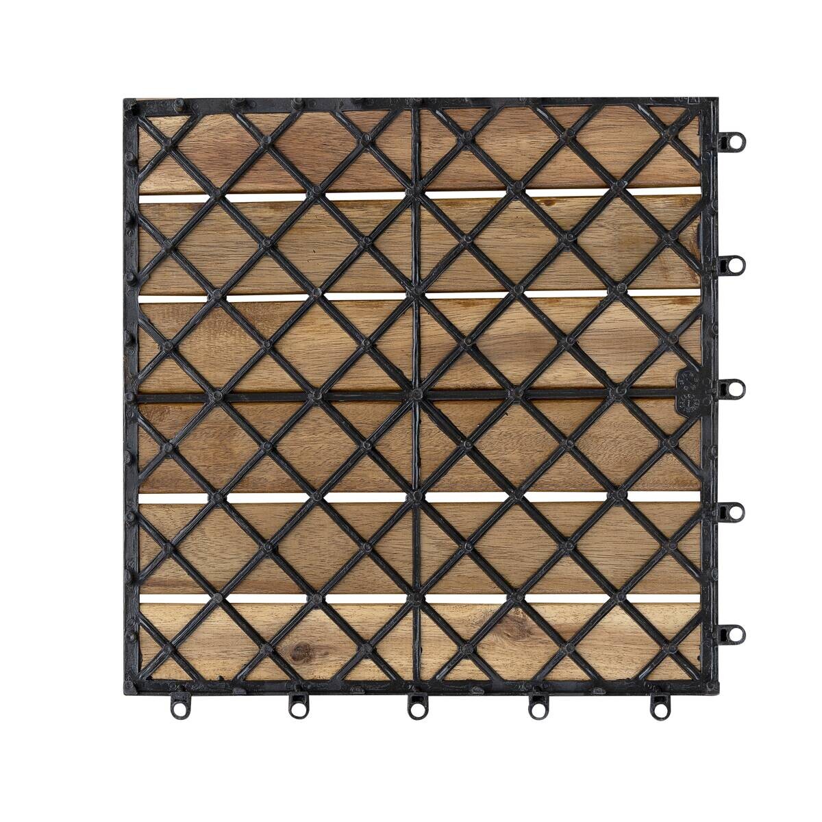 POCOline Terrassenfliese Akazie Akazie B/L: ca. 30x30 cm