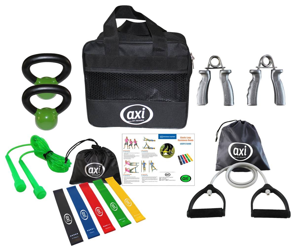 AXI Fitnessmaterial mit Tragetasche B/H/L: ca. 30x26x20 cm