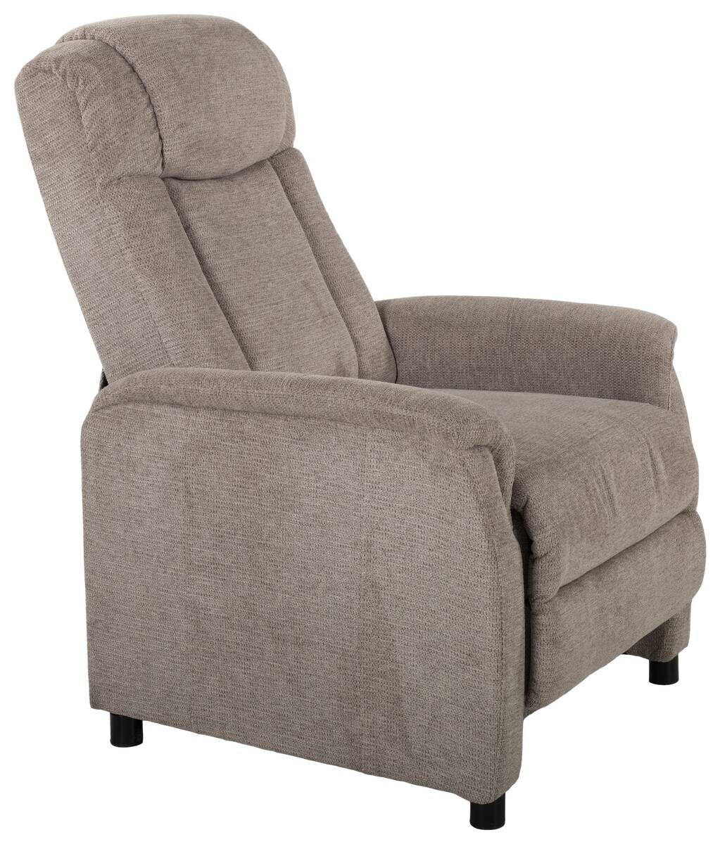 TV-Sessel Delta taupe Webstoff B/H/T: ca. 77x107x91 cm