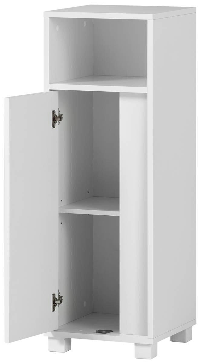 Midischrank Dex weiß matt B/H/T: ca. 32,6x95,6x33 cm