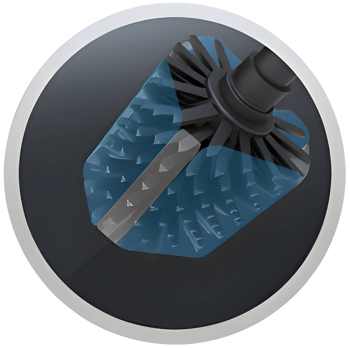 POCOline WC-Bürste Milano Edelstahl Edelstahl