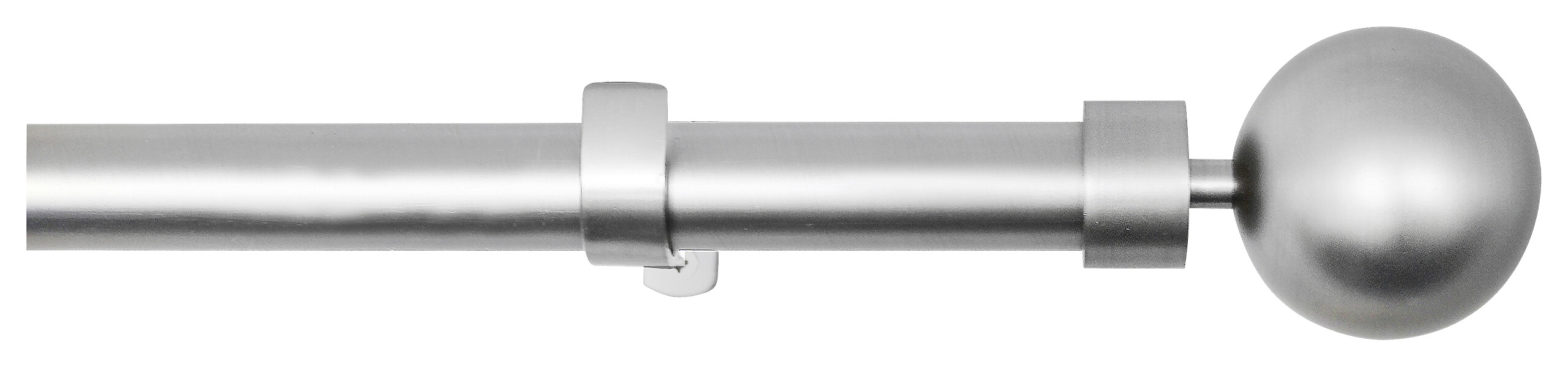 ondeco Stilgarnituren habito/ball-classic Edelstahloptik Metall ausziehbar von ca. 190 bis 360 cm 1.0 Läufe