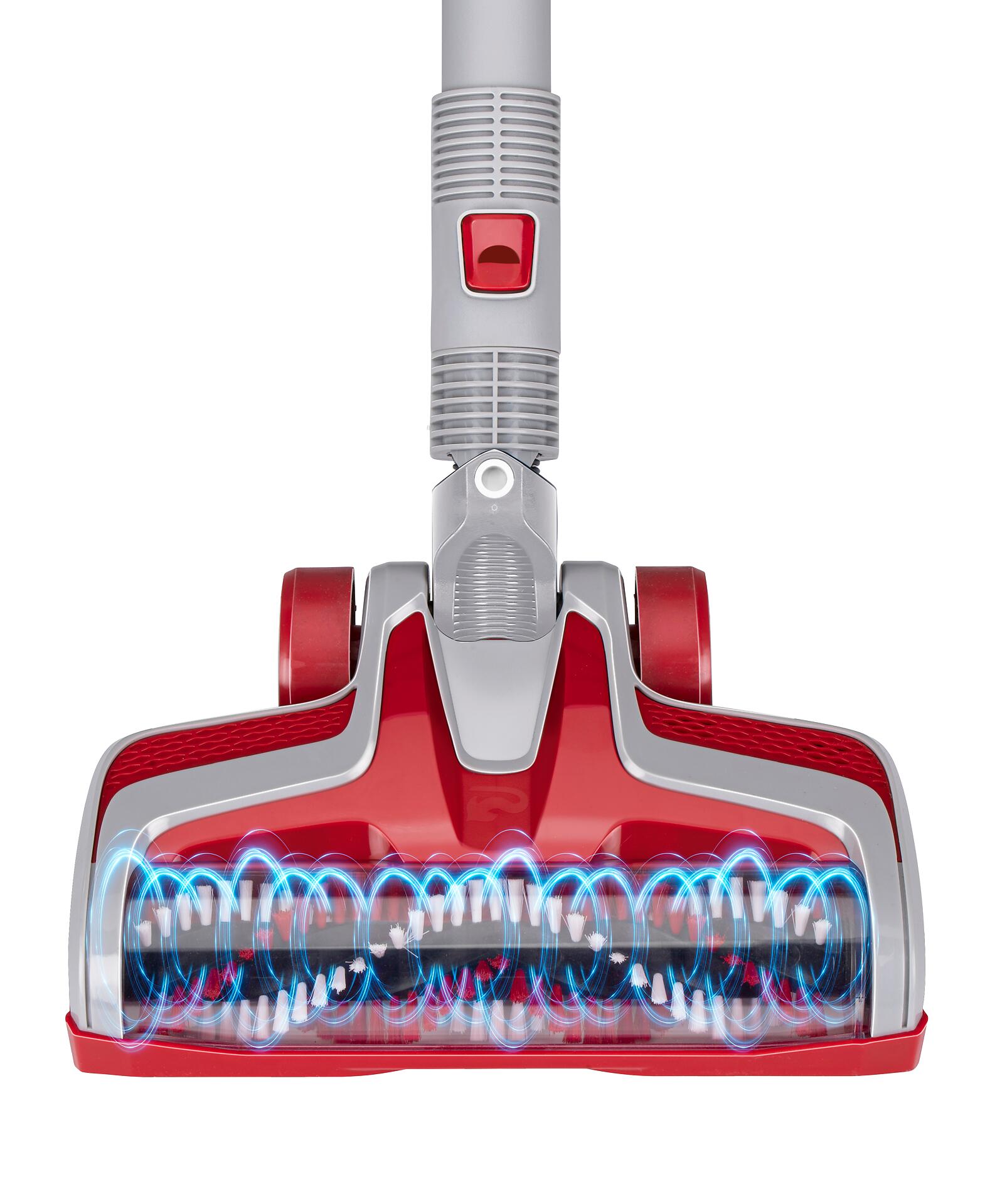 Dirt Devil Hand-/Stielstaubsauger DD9003 grau rot