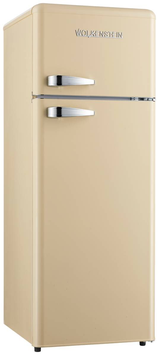 Wolkenstein Retro Kühl-/Gefrierkombination creme