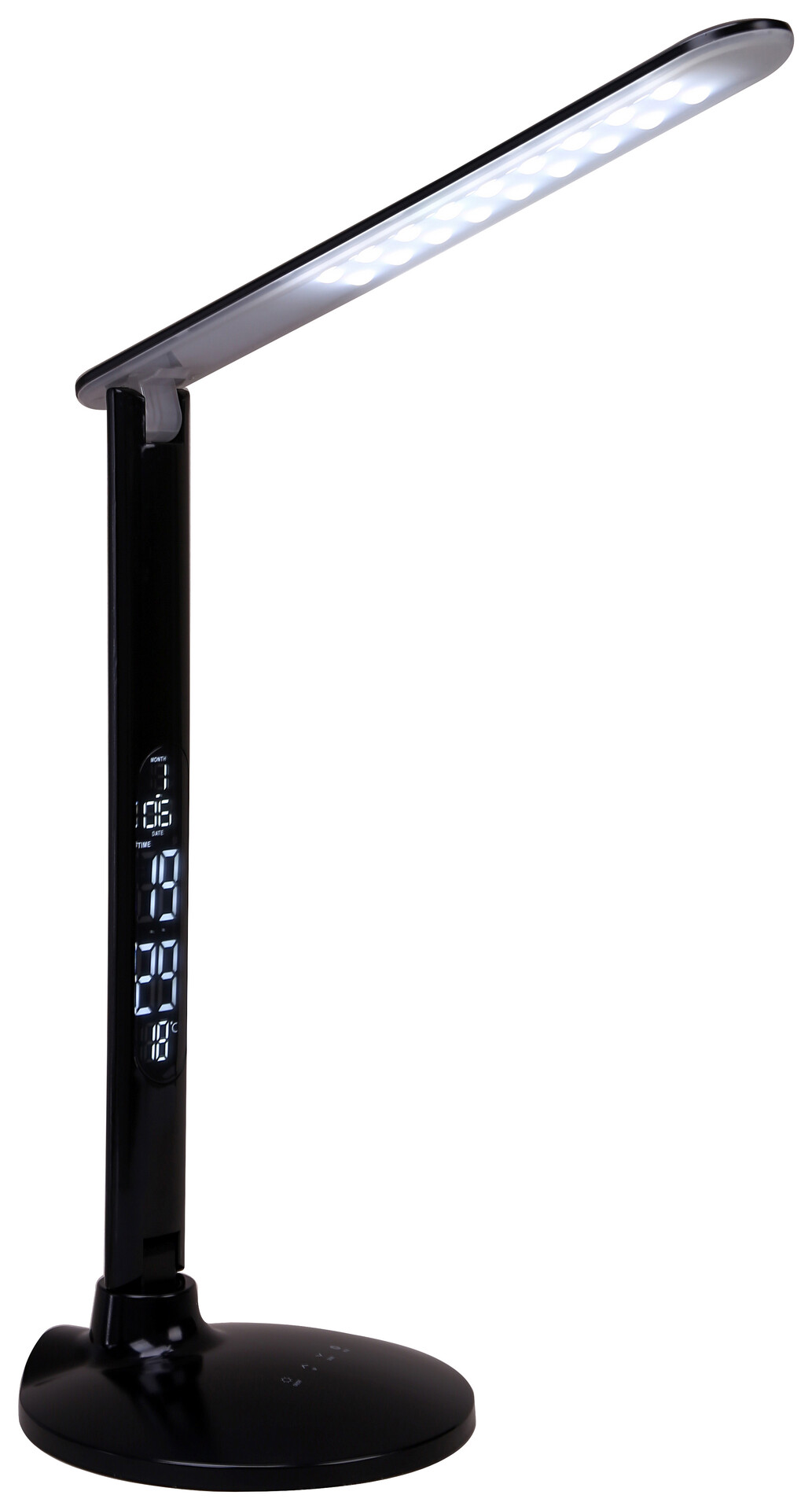 POCOline Tischleuchte Time schwarz Kunststoff H: ca. 50 cm