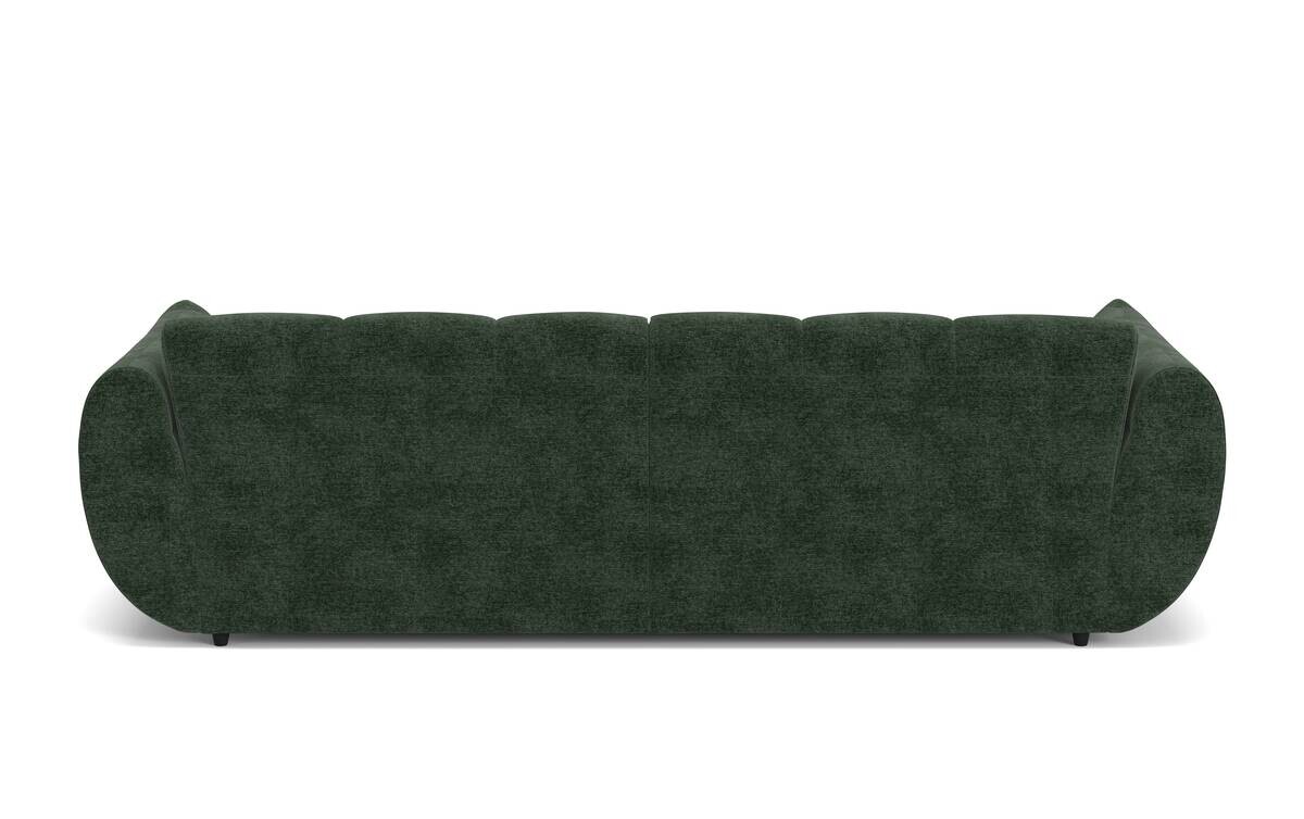 Ecksofa grün Microfaser B/H/T: ca. 280x81x178 cm