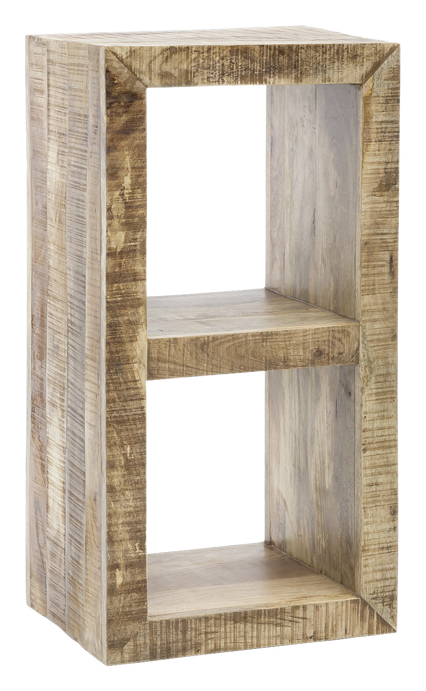 Standregal natur lackiert B/H/T: ca. 45x90x35 cm