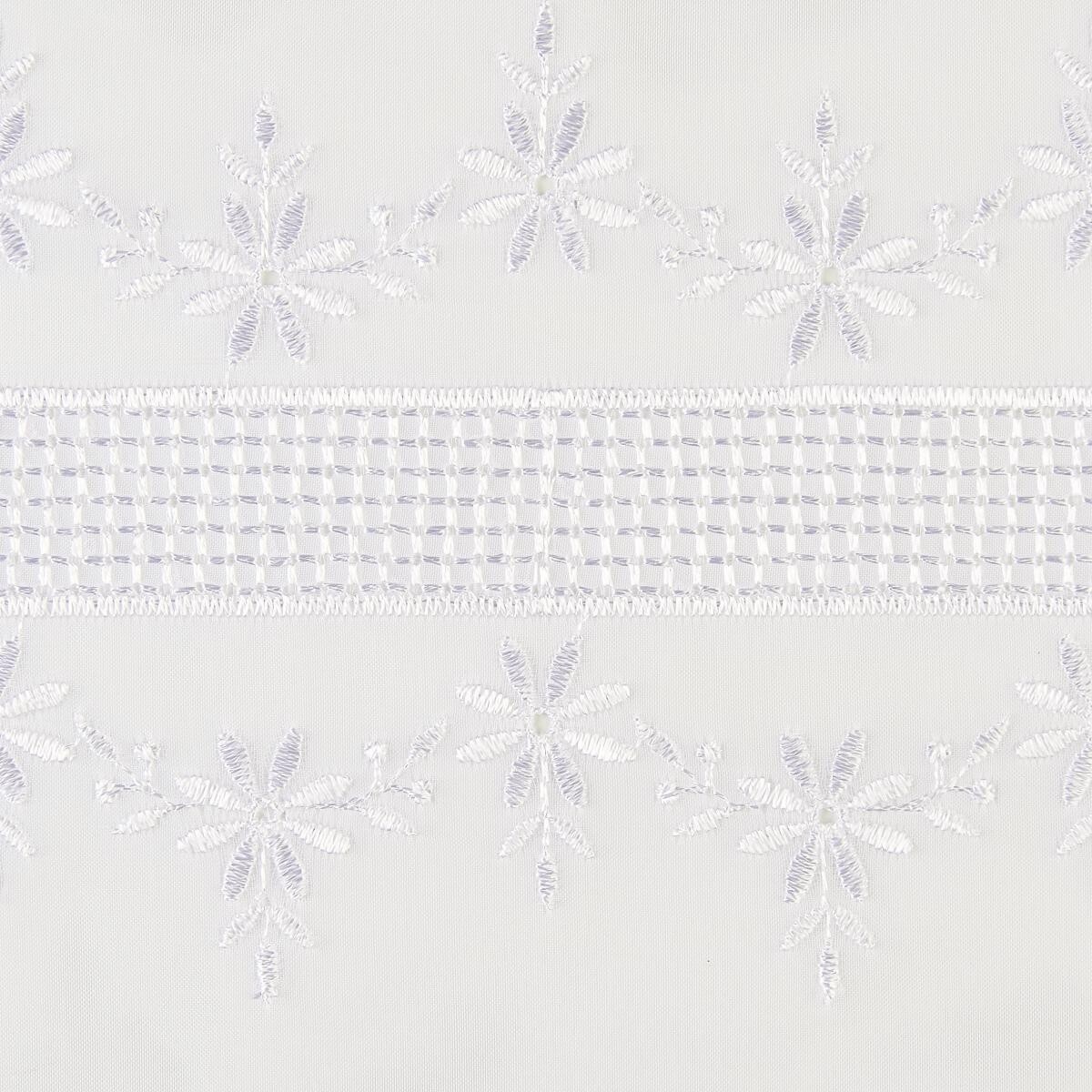 POCOline Scheibengardine Ettky weiß B/L: ca. 140x75 cm