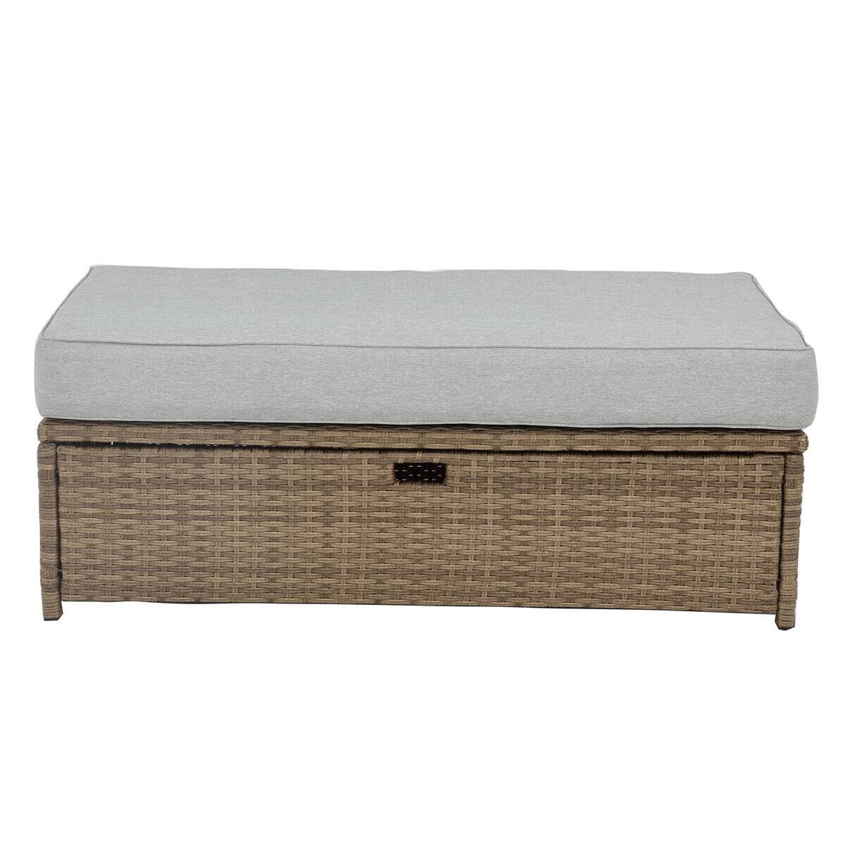 POCOline Gartensitzgruppe Anna braun Stahl