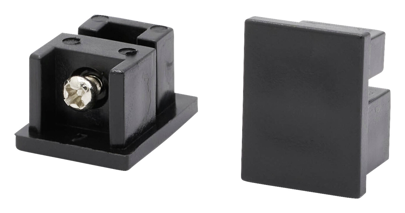 ondeco Endkappe smart schwarz Kunststoff 1.0 Läufe