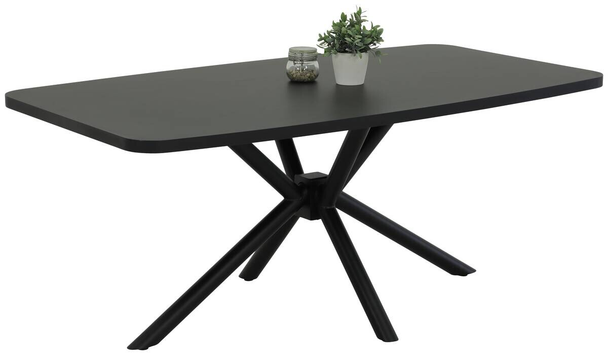 Esstisch Jana II schwarz B/H/T: ca. 180x76x100 cm