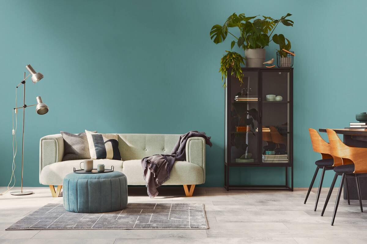 A.S.Creation Vliestapete türkis B/H/D: ca. 53x1005x9,3 cm