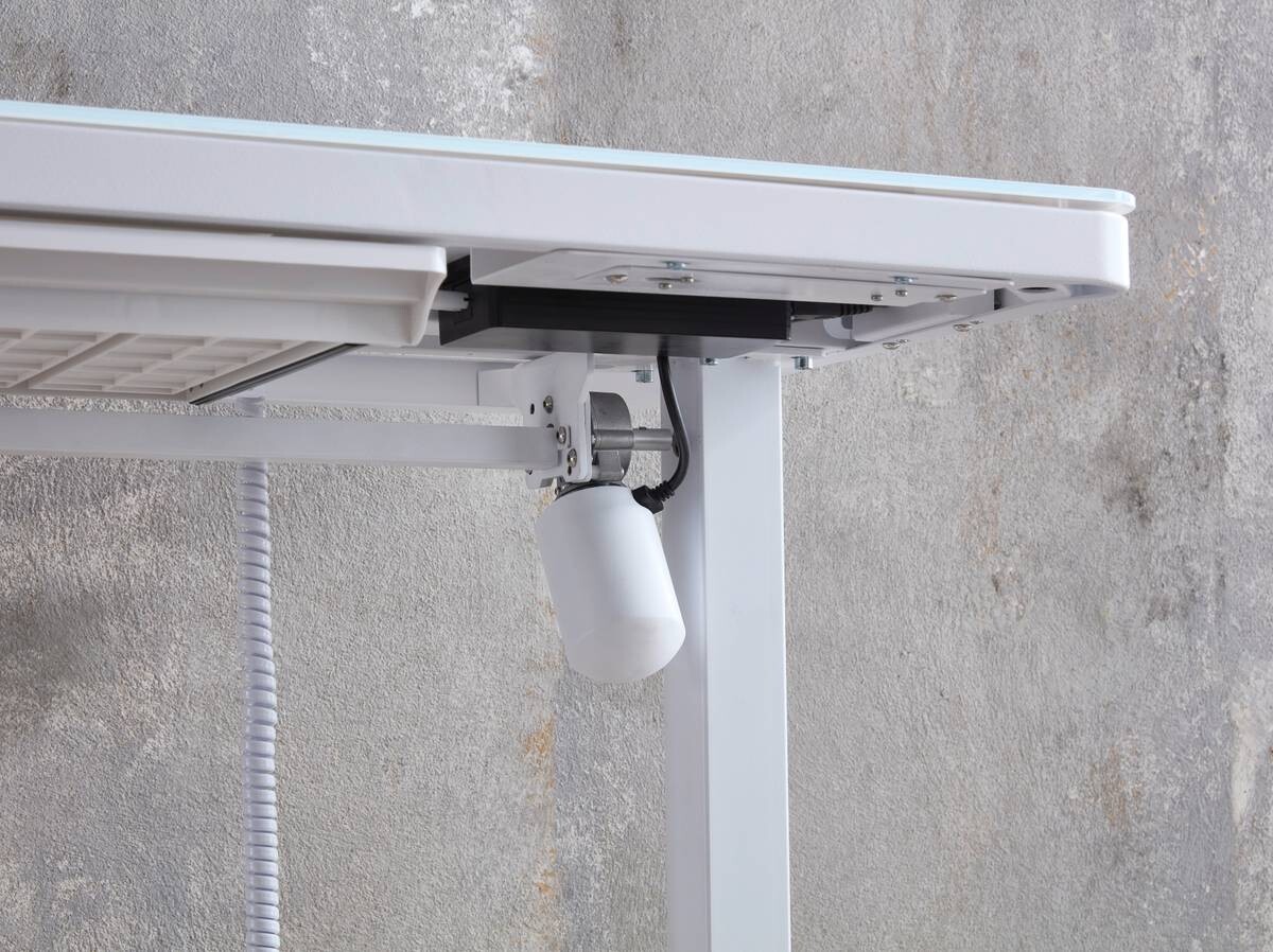 höhenverstellbarer Schreibtisch Lift4Home weiß B/H/T: ca. 120x72x60 cm