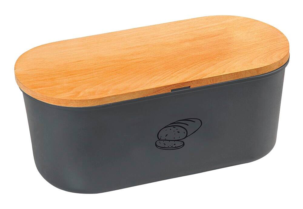 Kesper Brotbox braun Buche B/H/L: ca. 18x14x34 cm