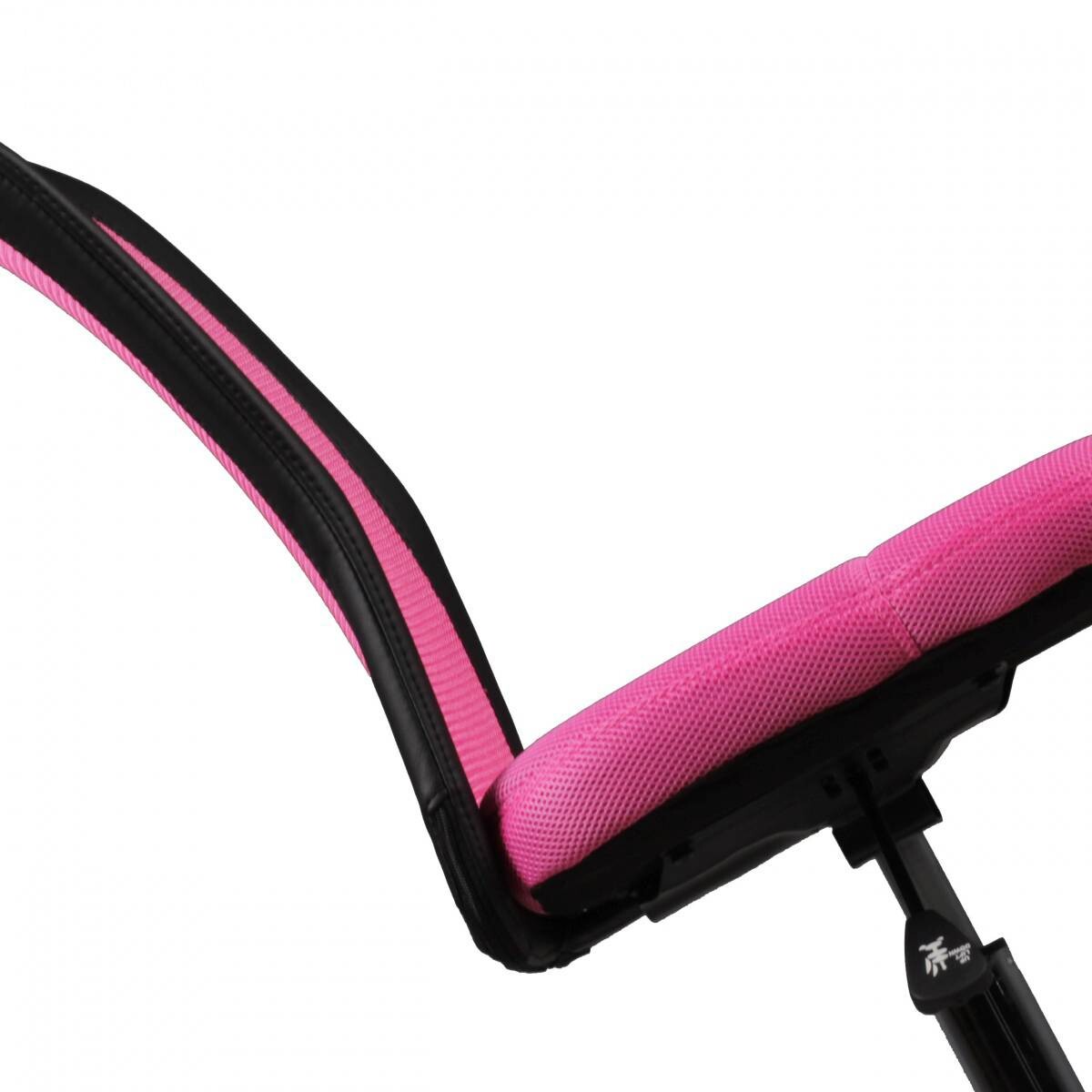 Drehstuhl pink Stoff