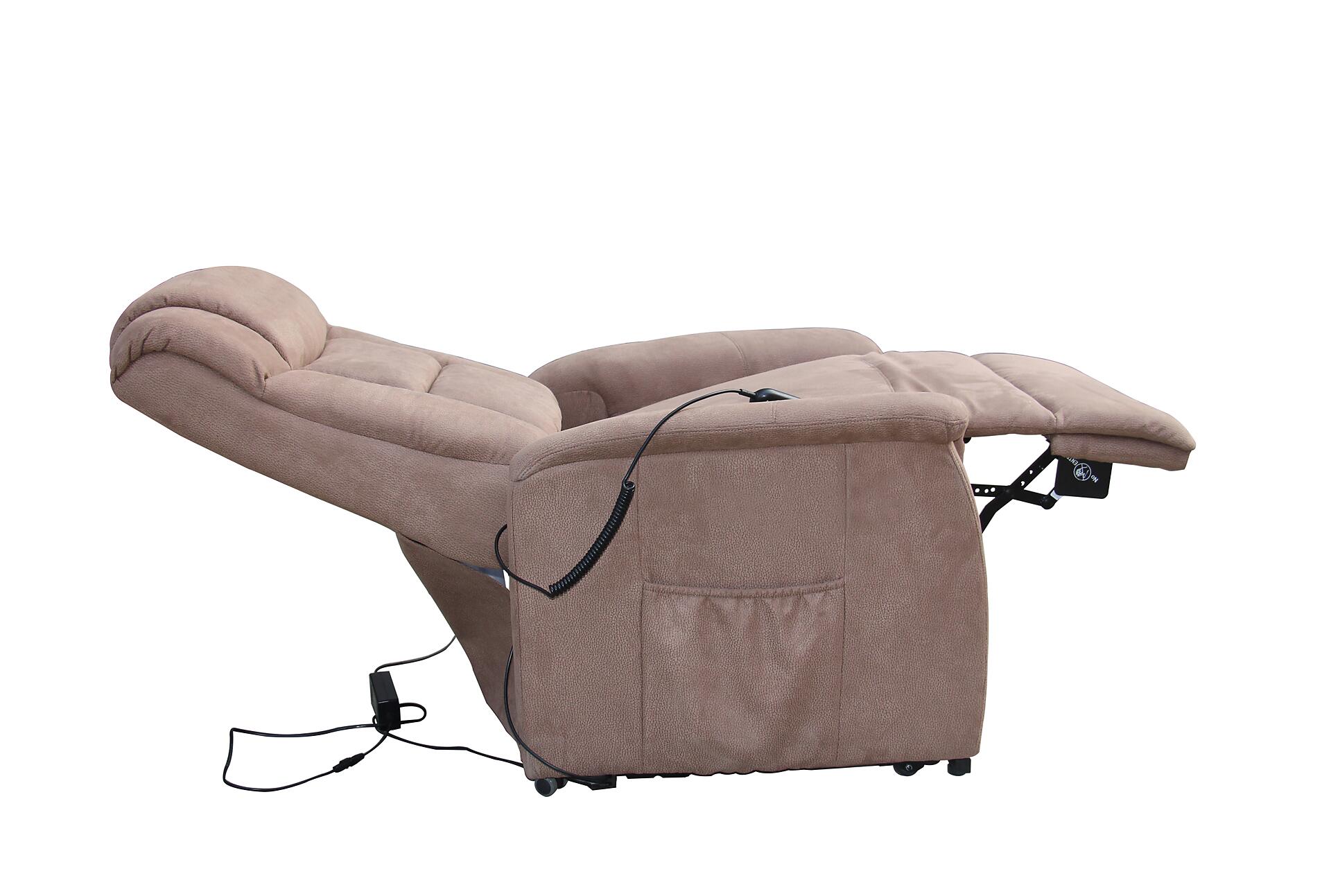 TV-Sessel Cambridge braun Microfaser B/H/T: ca. 77x80x91 cm