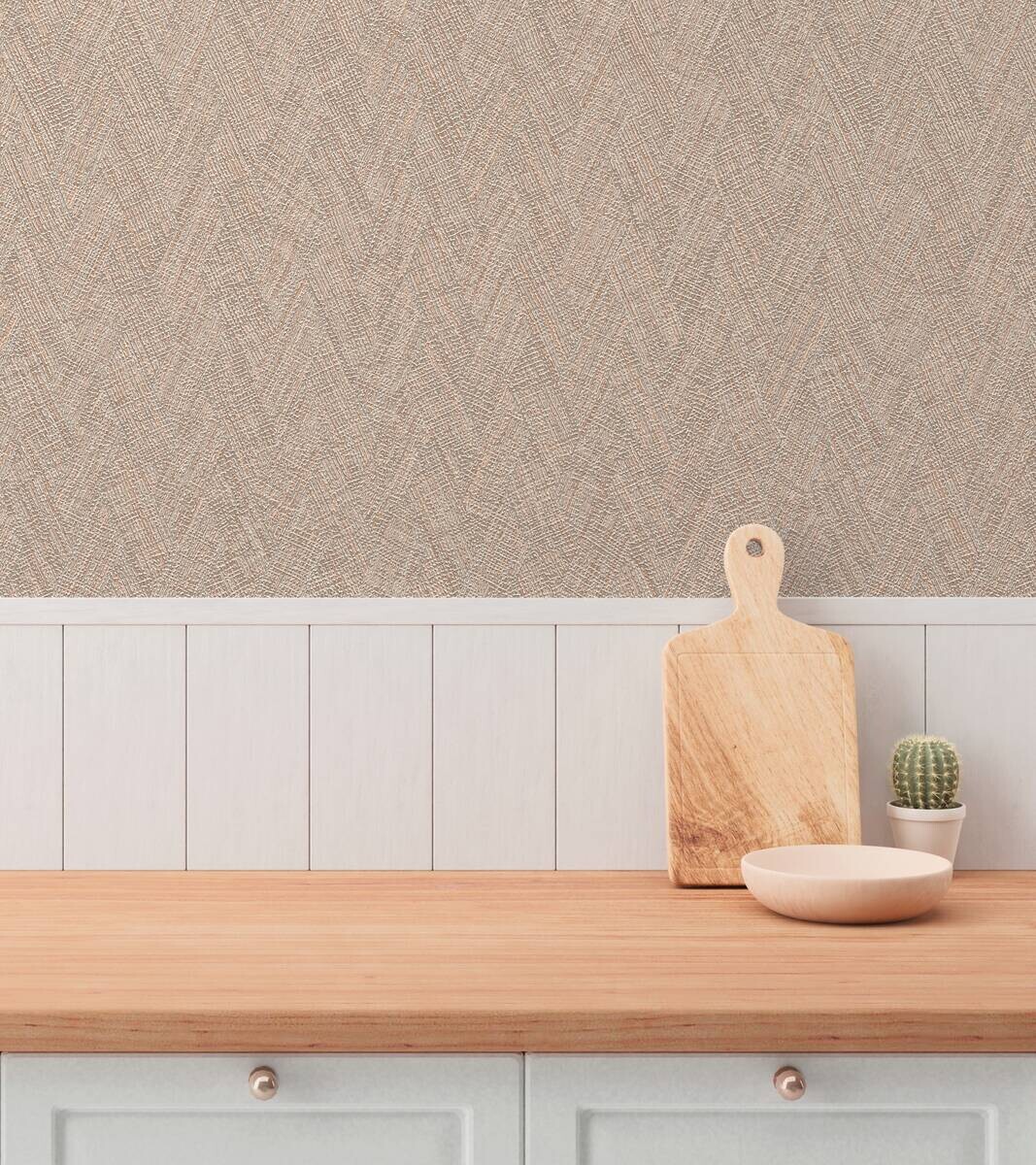 A.S.Creation Vliestapete braun orange B/H/D: ca. 53x1005x8,5 cm