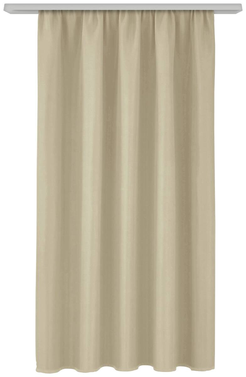 Verdunklungsvorhang Linus kitt B/L: ca. 140x175 cm