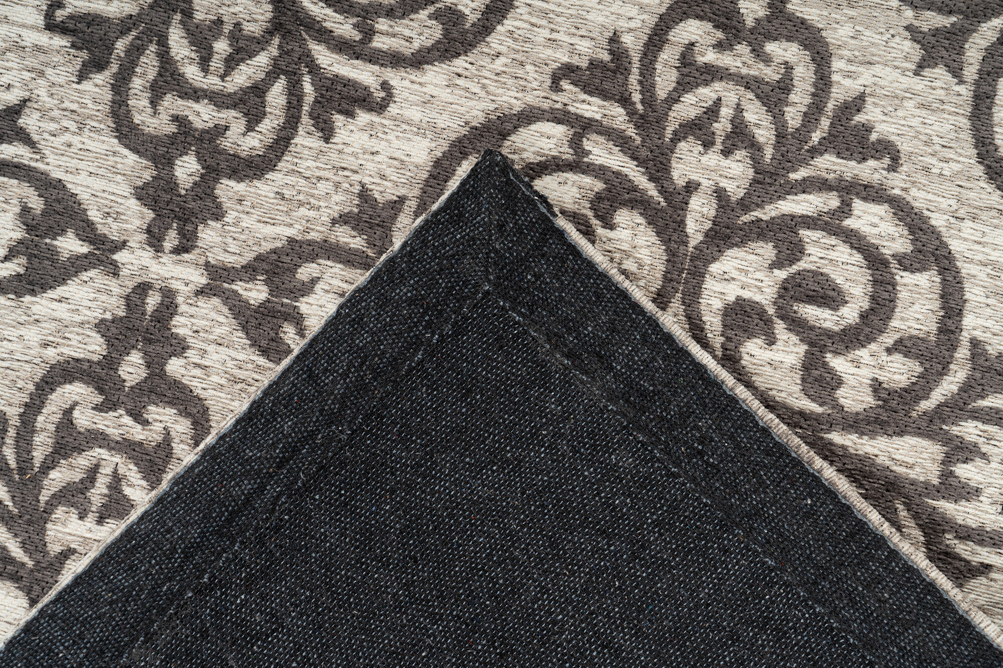 Kayoom Flachflorteppich Davis 125 grau B/H/L: ca. 160x1,2x230 cm