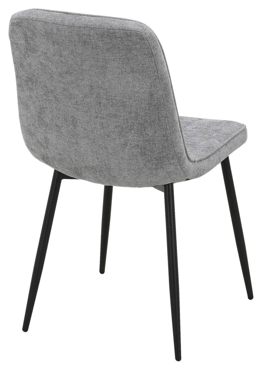 Stuhl KIM grau Webstoff B/T: ca. 45x87 cm
