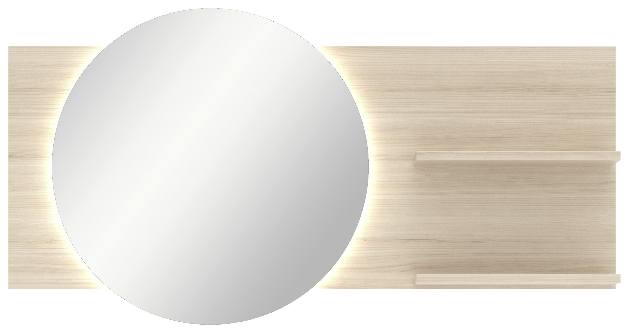 Garderobenspiegel Ina Eiche Natura Nachbildung B/H/T: ca. 150x78x17 cm Garderobenspiegel Ina Eiche Natura Nachbildung B/H/T: ca. 150x78x17 cm