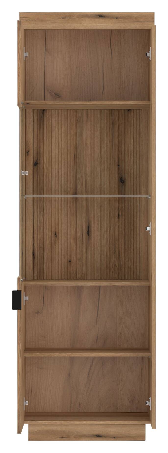 Vitrine Delamar Eiche Evoke Coast Nachbildung B/H/T: ca. 62x198x40 cm Vitrine Delamar Eiche Evoke Coast Nachbildung B/H/T: ca. 62x198x40 cm