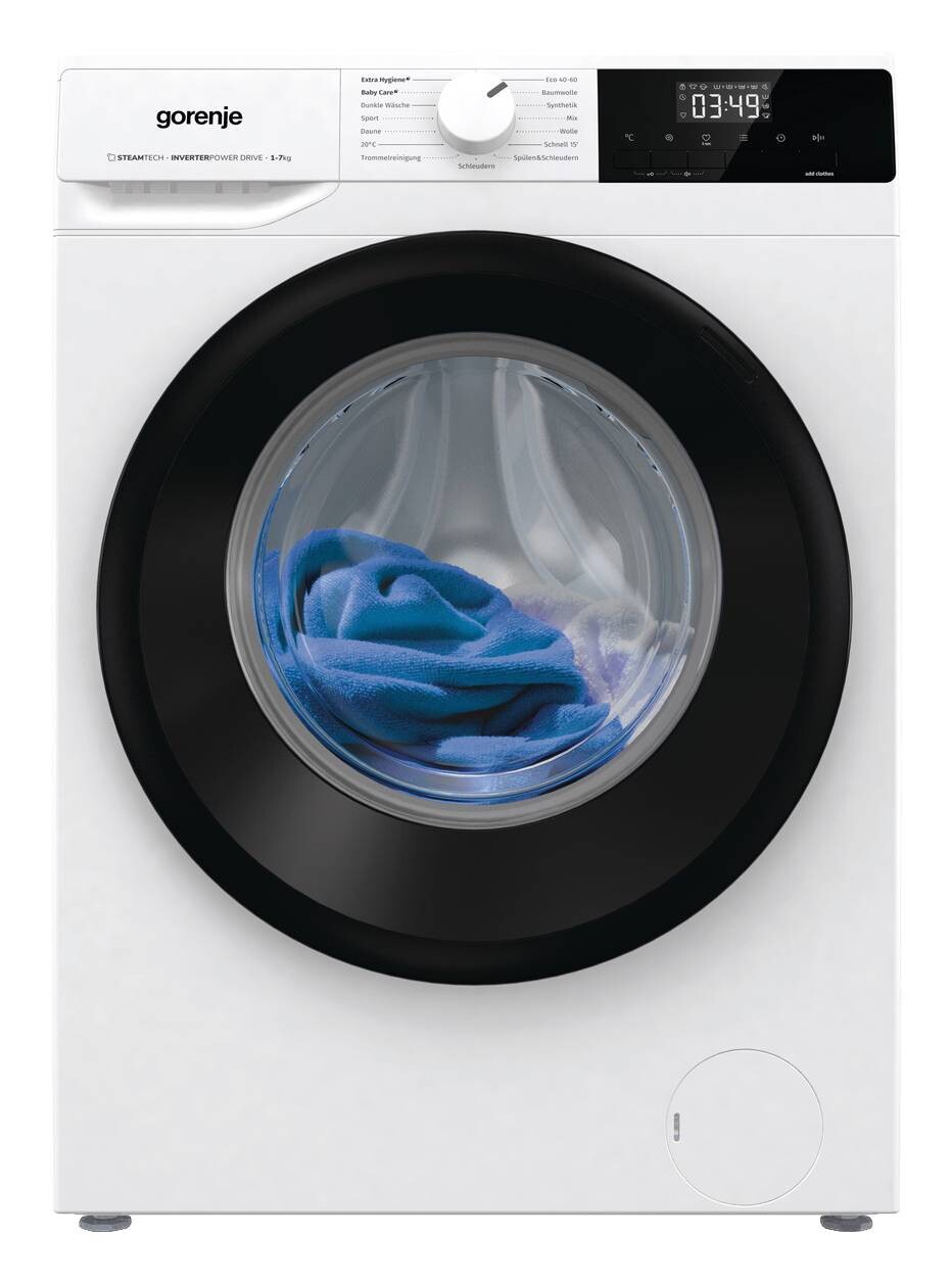 Gorenje Waschmaschine W1NHEI74SAPS/DE weiß B/H/T: ca. 60x85x47 cm ca. 7 kg