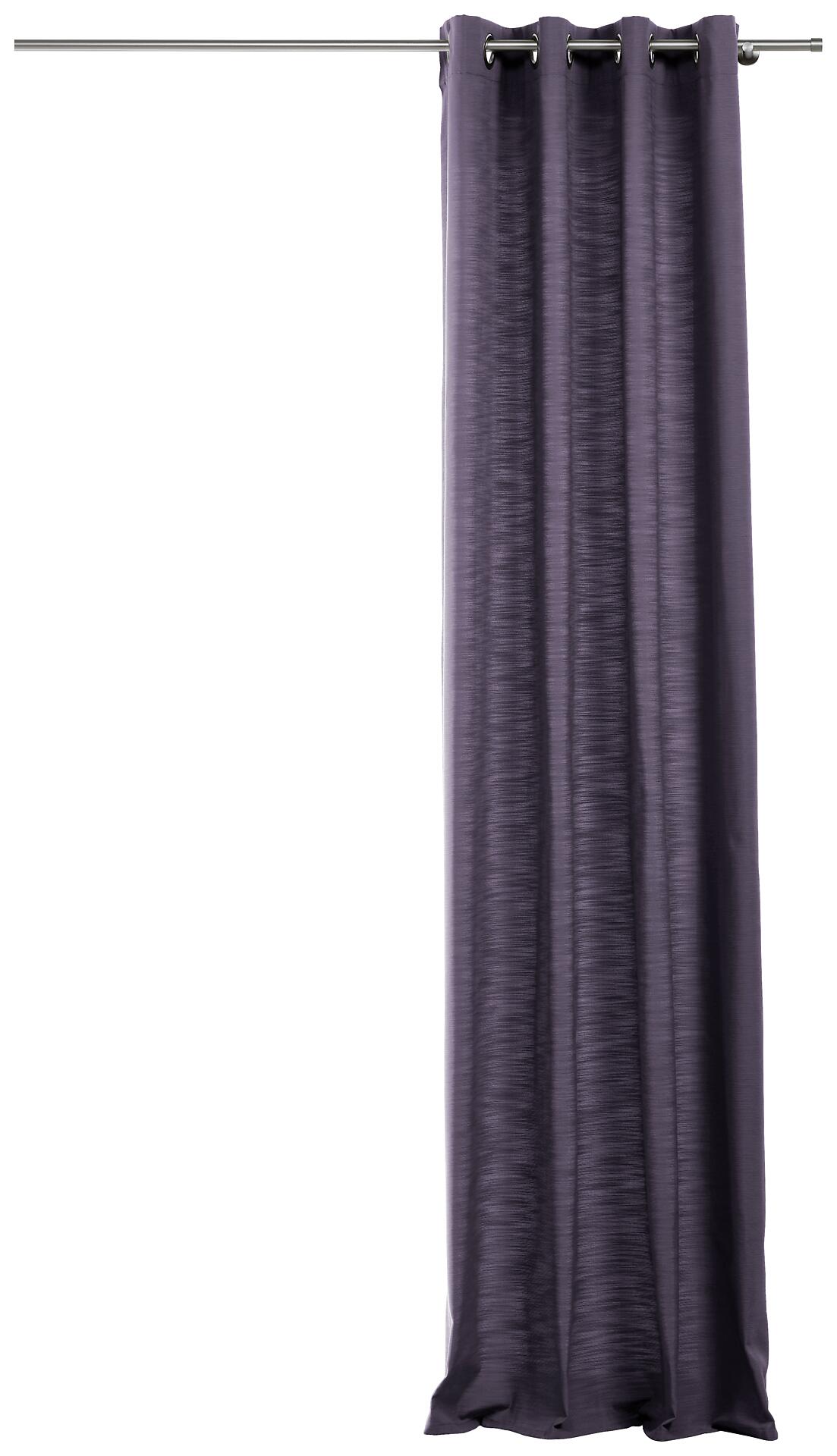 Ösenvorhang BALANCE brombeer B/L: ca. 135x300 cm