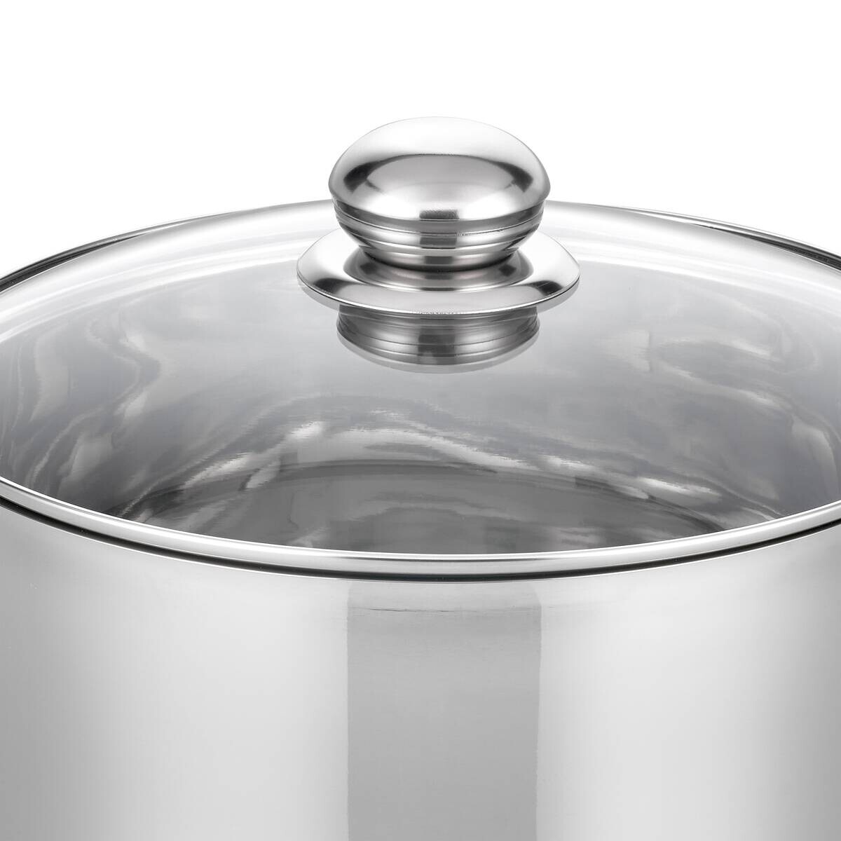 ELO Großraumtopf Basic silber Edelstahl B/H/L: ca. 0,255x0,24x0,325 cm