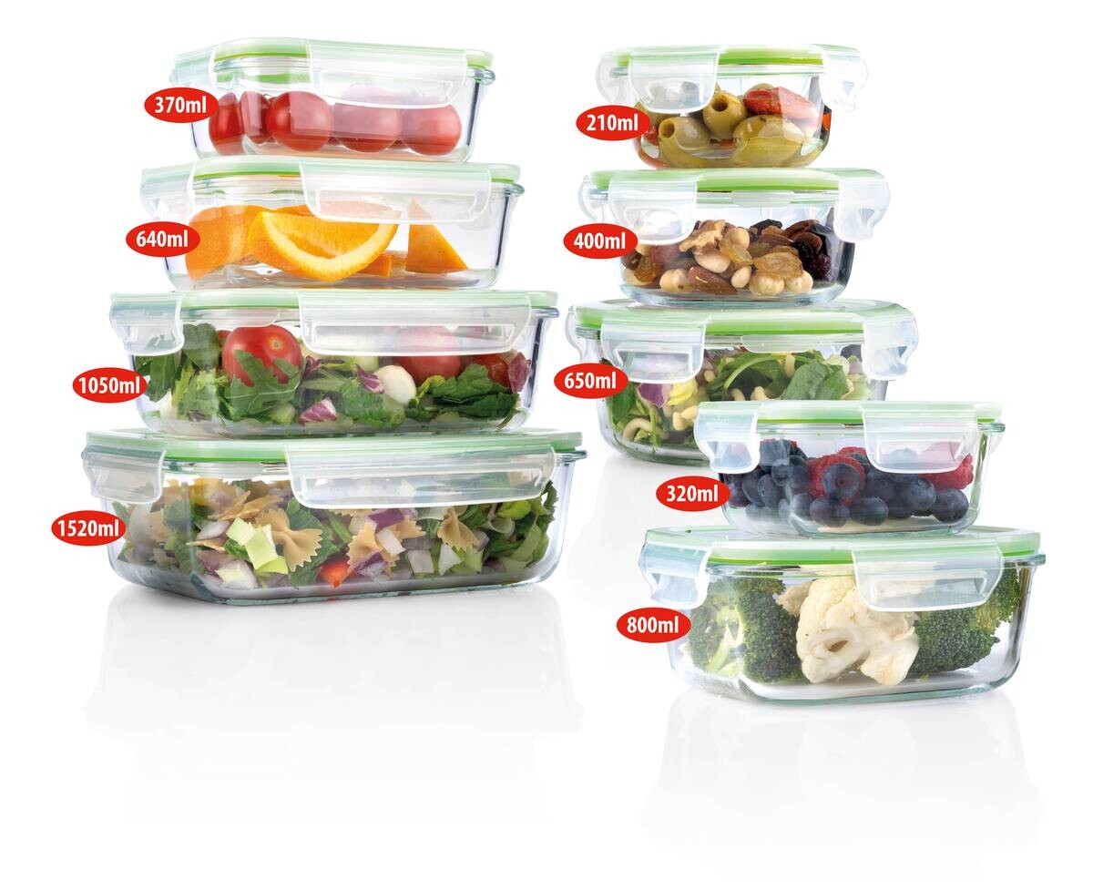 alpina Frischhaltedosenset 18tlg. klar