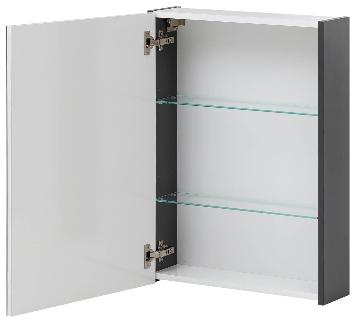 Spiegelschrank Cosmo anthrazit B/H/T: ca. 50x70,7x15,8 cm