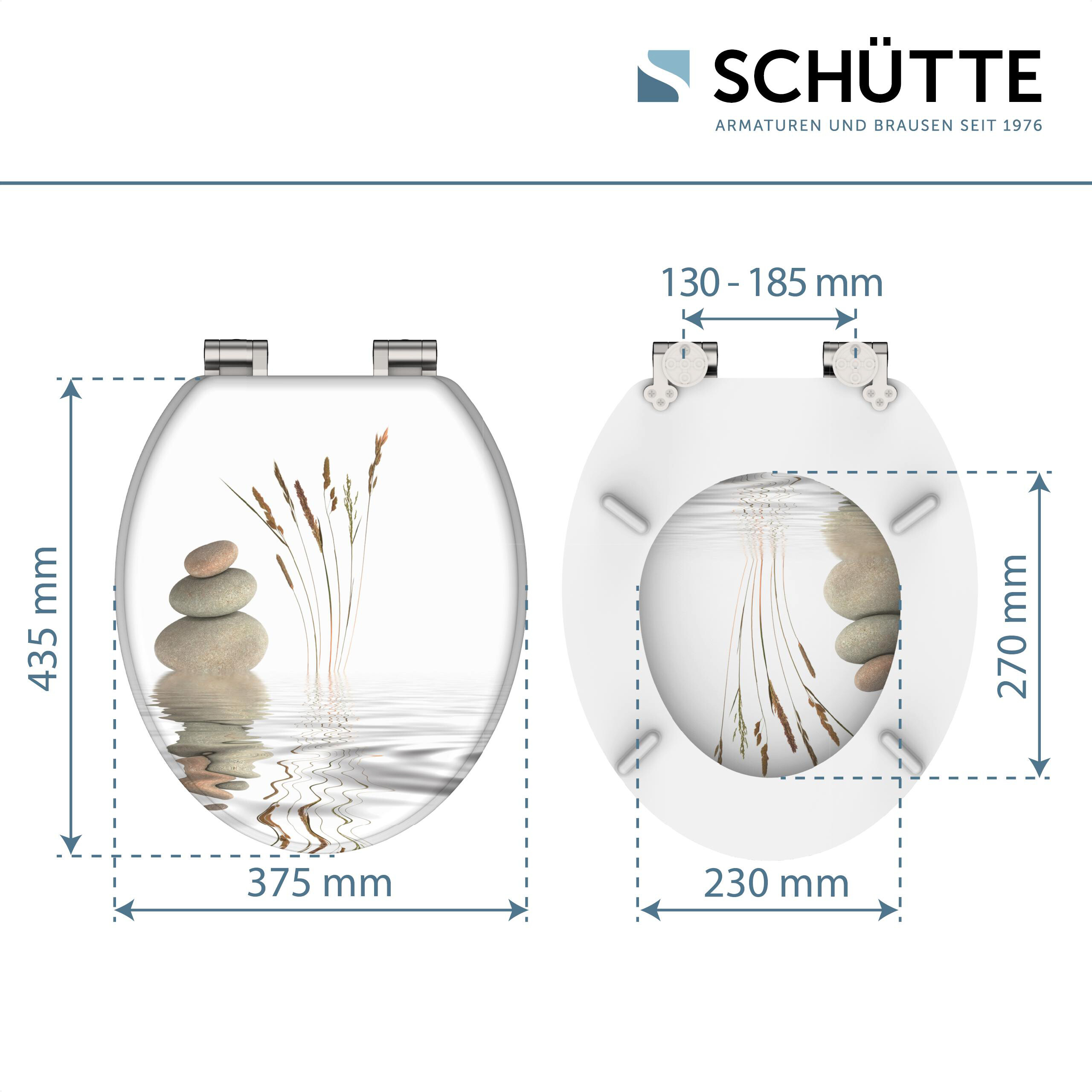 Schütte WC-Sitz BALANCE MDF