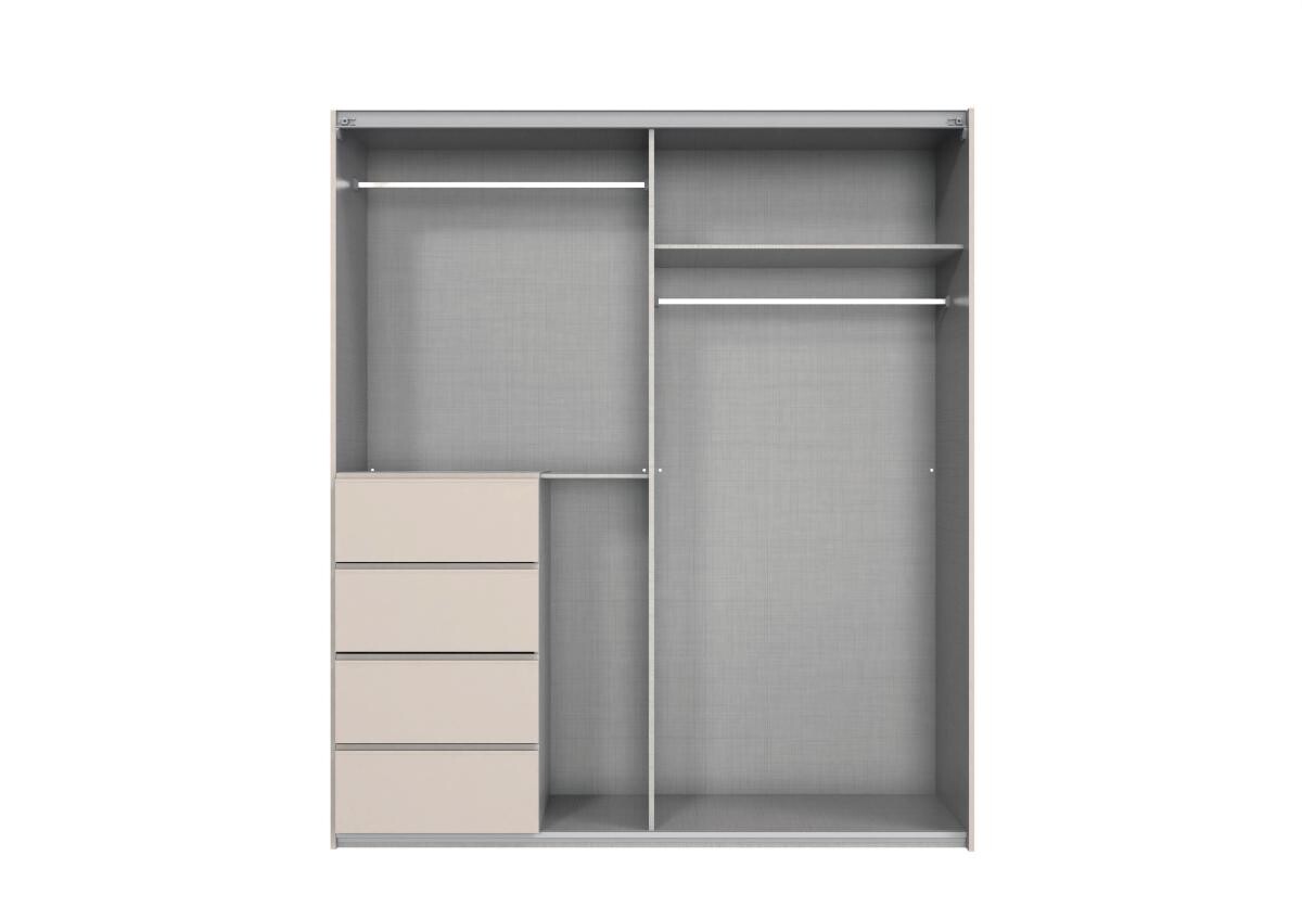 Schwebetürenschrank Bali Kaschmir B/H/T: ca. 180x208x64 cm Schwebetürenschrank Bali Kaschmir B/H/T: ca. 180x208x64 cm