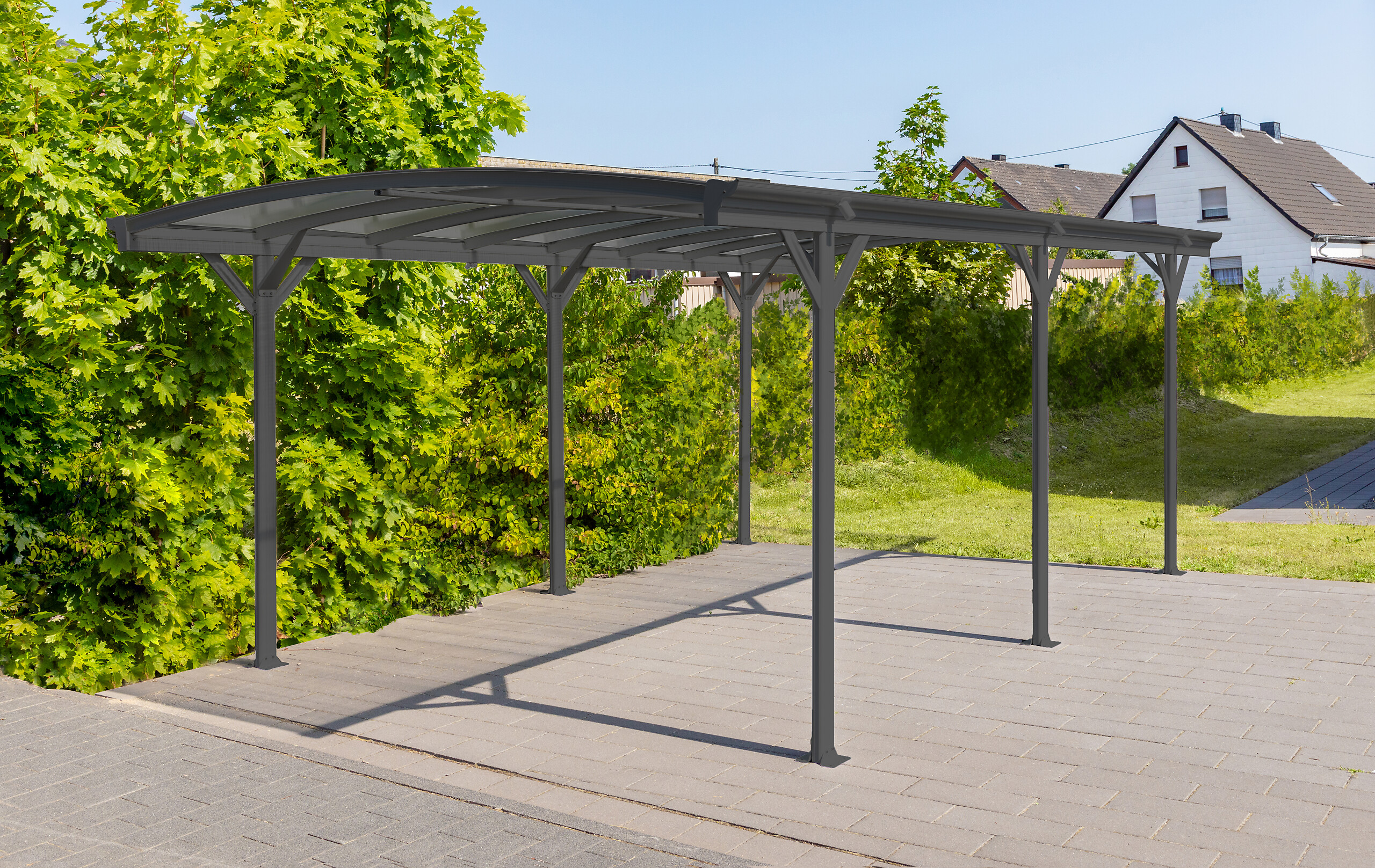 Westmann Carport 15m² B/H/L: ca. 300x220x505 cm
