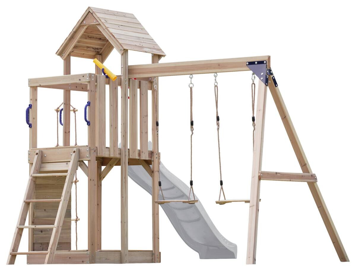 AXI Spielturm Moos braun B/H/L: ca. 342x267x375 cm