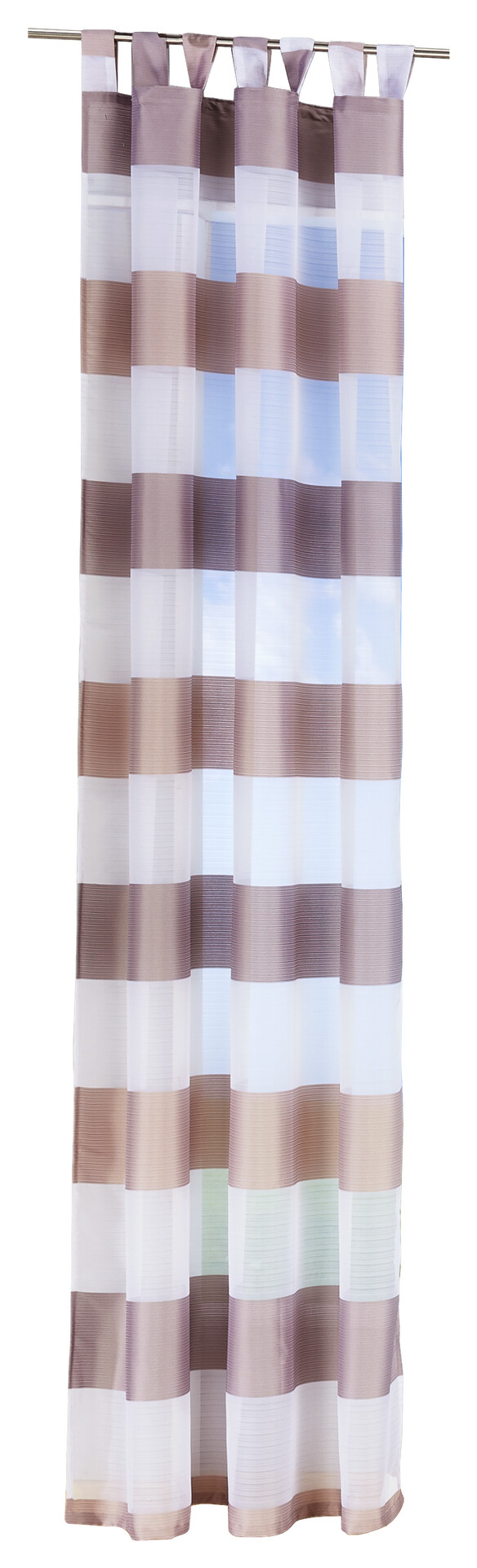 POCOline Kombivorhang Mia beige B/L: ca. 140x245 cm