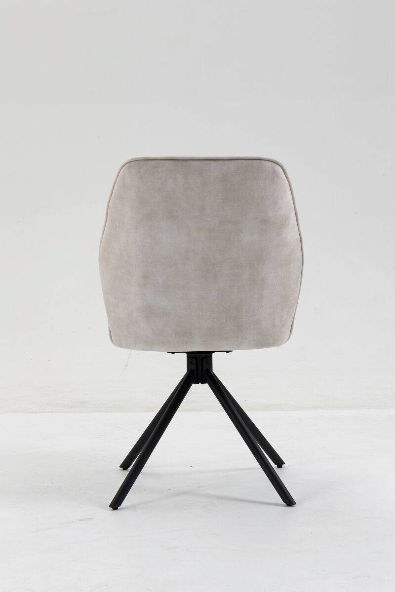 Stuhl Mailand weiß Microfaser B/H/T: ca. 53x89x64 cm