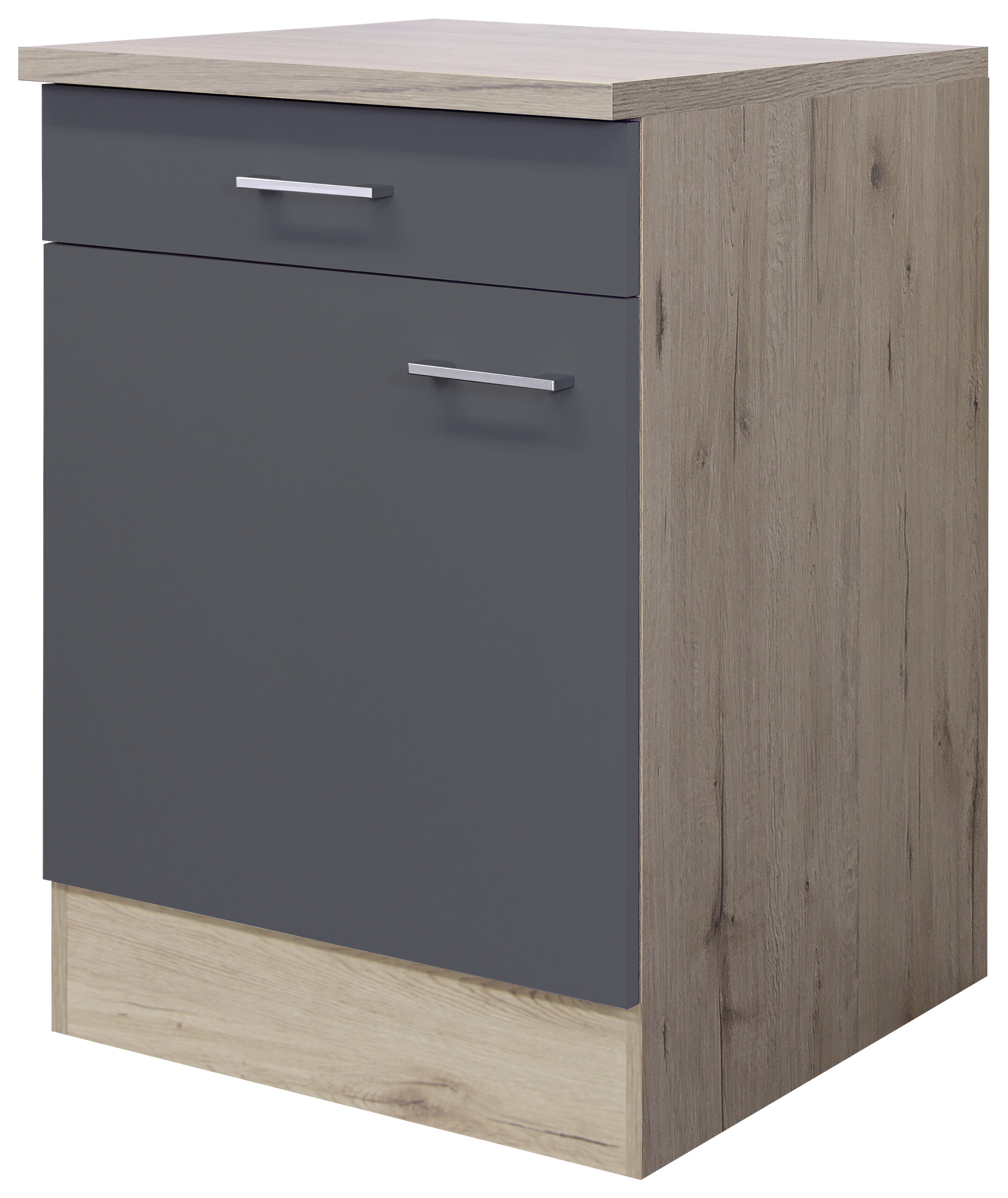 Unterschrank Morena grau matt B/H/T: ca. 60x85x60 cm Unterschrank Morena grau matt B/H/T: ca. 60x85x60 cm