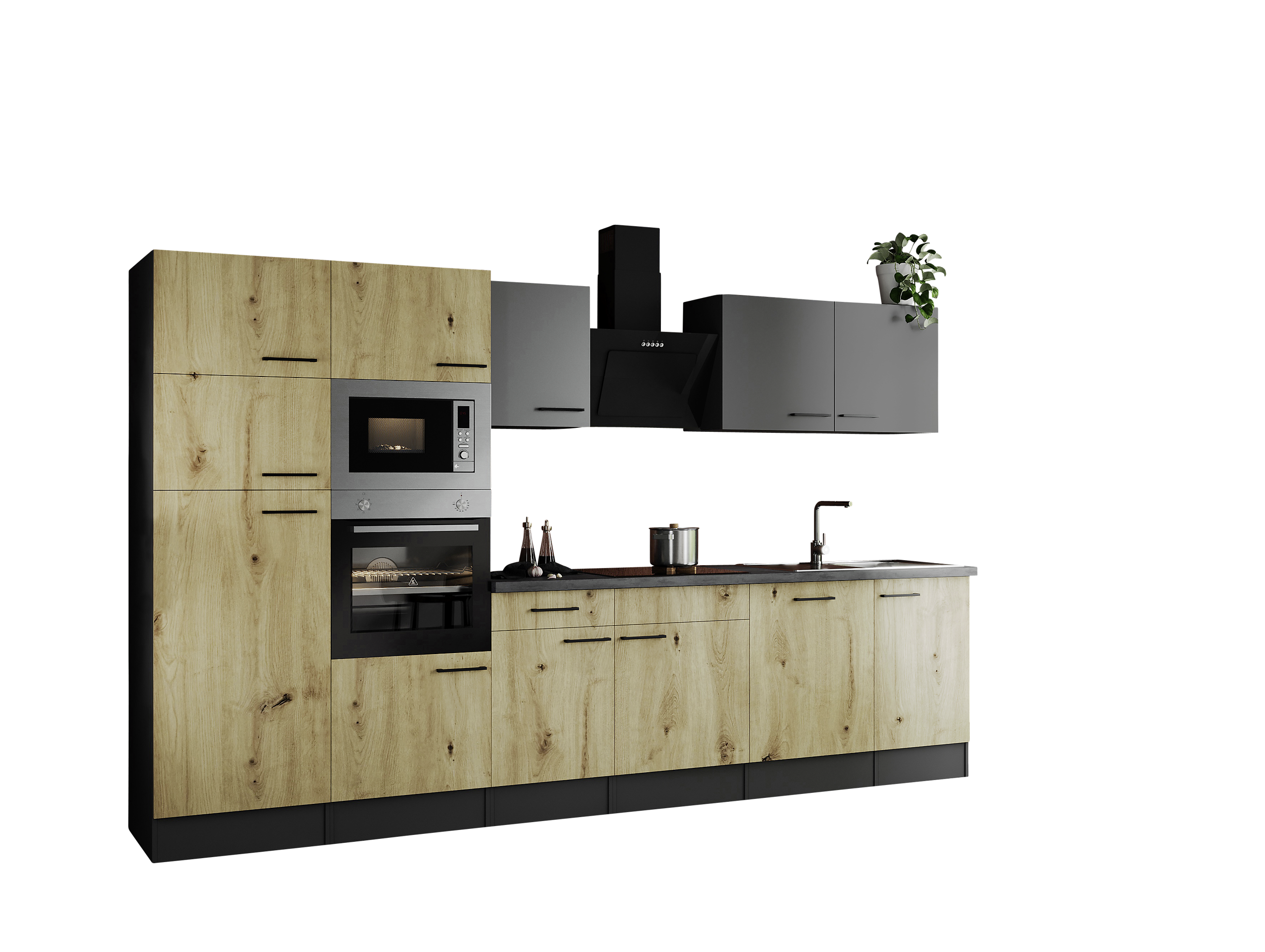 Küchenblock Oliver B/H/T: ca. 340x205x60 cm