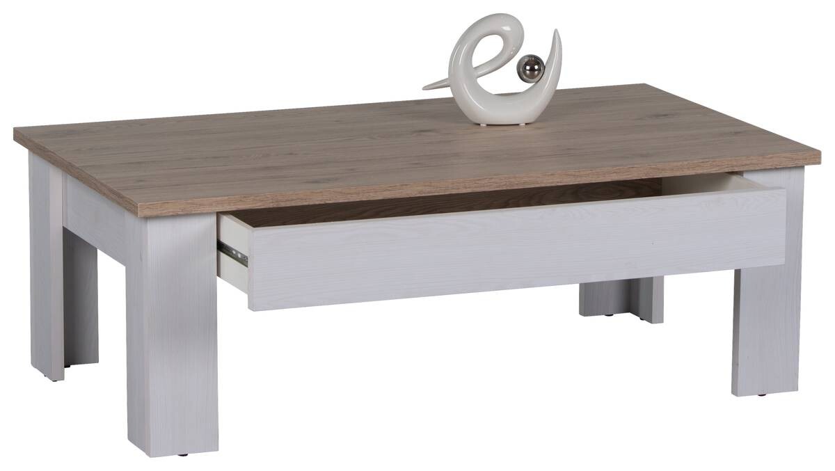 Couchtisch Romance Sibiu Lärche Nachbildung San-Remo Nachbildung B/H/T: ca. 115x40x65 cm