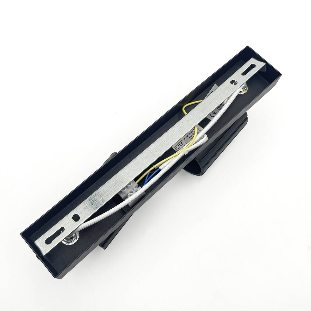 Lamkur Strahler Prisma schwarz Stahl B/H/L: ca. 6,5x16,5x30 cm 2 Brennstellen