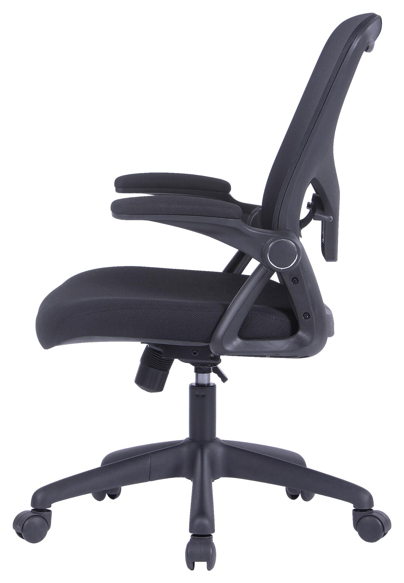 Chefsessel FLEX schwarz schwarz schwarz Webstoff Netzstoff Kunststoff