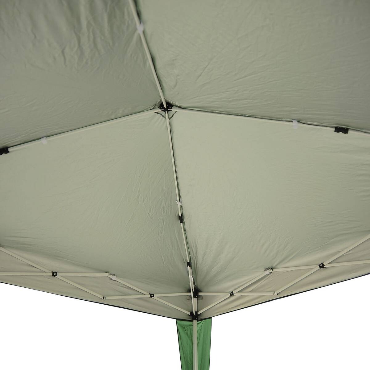 Outsunny Pavillon grün Stahl B/H/L: ca. 240x250x240 cm